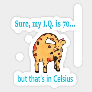 My IQ Sticker